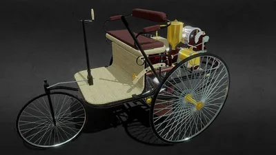 1886 Benz & Cie Patent Motorcar - копия патентованного автомобиля | Классический рынок драйверов картинки