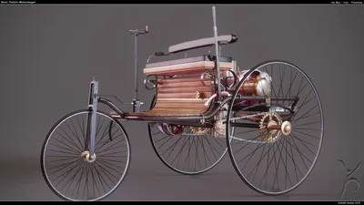 Студии AUKAN - Benz Patent-Motorwagen картинки