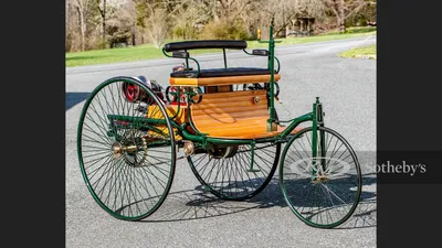 1886 Benz Patent Motor Car Фотографии картинки