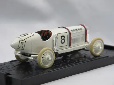 Рекордный автомобиль Brumm Blitzen Benz Avus Berlin 1911 1/43 в оригинальной упаковке картинки