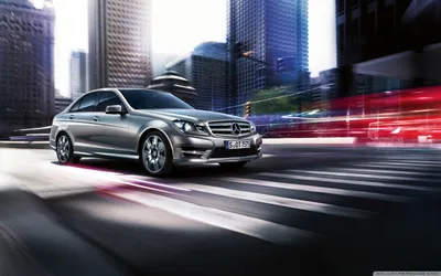 Обои для рабочего стола Mercedes Benz C Class Ultra HD 2013 года для 4K UHD TV: Мультидисплей, Двойной монитор: Планшет: Смартфон картинки