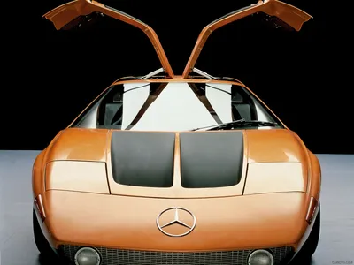 1970 Mercedes-Benz C 111 II Concept - передний угол | Карикос картинки