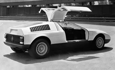 Mercedes-Benz C111-III Diesel Concept (1978) — старые концепт-кары картинки