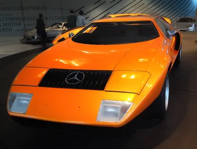 Скачать обои Экспериментальный Mercedes Benz C111 картинки