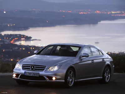 Mercedes-Benz CLS 55 AMG (C219) 2005–10 обои (2048x1536) картинки