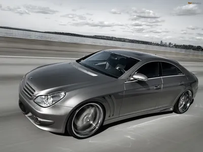 CNC Mercedes-Benz CLS 55 AMG (C219) 2006 обои (1600x1200) картинки