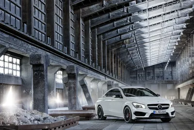 735568 4K, 2013 CLA C117 45 AMG, Mercedes-Benz, белый - редкая галерея HD обои картинки