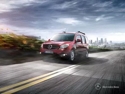 Mercedes Benz Citan Van L1 2017 3D Модель $129 - .3ds .c4d .fbx .lwo .max .obj .ma .xsi - Free3D картинки