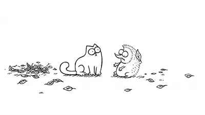 Смотреть Simon's Cat S01:E09 - Cat Chat Free TV | Туби картинки