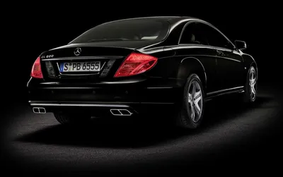 Задние обои Mercedes CL Class | Фотографии Mercedes CL-Class сзади картинки