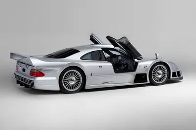 876743 4K, CLK GTR AMG Coupe, 1997, Mercedes-Benz, Серебряный цвет, Металлик, Сбоку, Дверь, Серый фон - Rare Gallery HD Wallpapers картинки