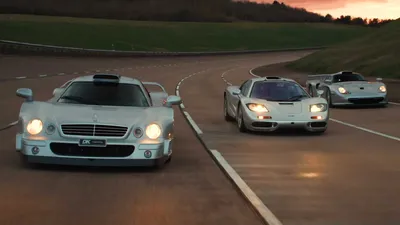 Vergleich: McLaren F1, Porsche 911 GT1 Evo, Mercedes-Benz CLK GTR картинки