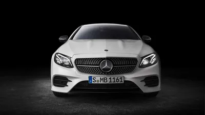 Mercedes Benz E Class Coupe Front WQHD 1440P Обои | Пикселз картинки