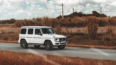 Фото Mercedes-Benz G-Class AMG Inferno 2019 Зеленый Спереди 4662x3108 картинки