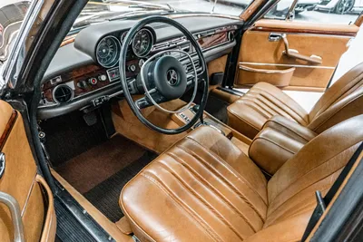 Синий Mercedes 300SEL (W109) для продажи с SLSHOP картинки