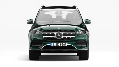 Mercedes GLS красные обои картинки