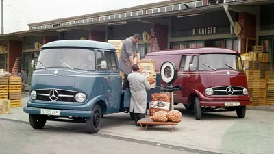 Mercedes L 319/O 319: премьера 65 лет назад картинки