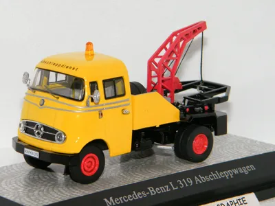 MERCEDES BENZ L319 VAN SUCHARD 1968 - 1:43 Hachette - AutoModelShop.sk картинки