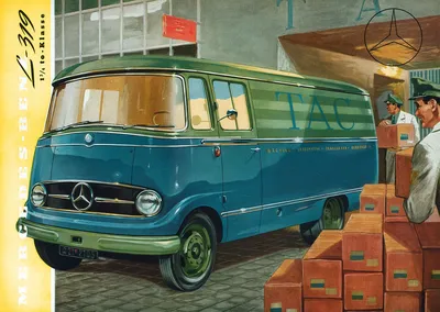 Mercedes-Benz L 319: движущая сила экономического чуда - classic-car.TV картинки