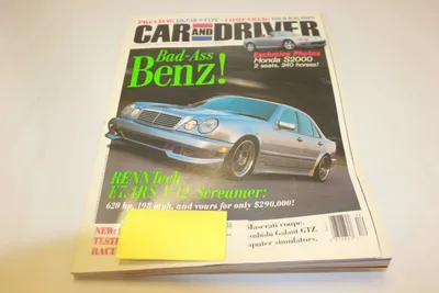 CAR AND DRIVER BAD-ASS BENZ! DECEMBER 1998 VOL.44 #6 (O9677-1 [BOX L] DDD  #188) | eBay картинки