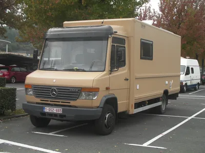 Купить бортовой грузовик Mercedes-Benz Vario 614 D / Doka Pritsche 4 m, Цена 4990 EUR, ID: 6403282 - Truck1 Германия картинки