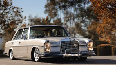 Лучший европейский VIP-автомобиль — Mercedes-Benz W108 280SE 1972 года выпуска. картинки