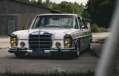 Обои Спереди, Автомобиль, Mercedes - Benz, W108, 280SE картинки на рабочий стол, раздел mercedes - скачать картинки