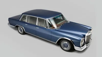 Mercedes-Benz W112 купе 1964 г. картинки