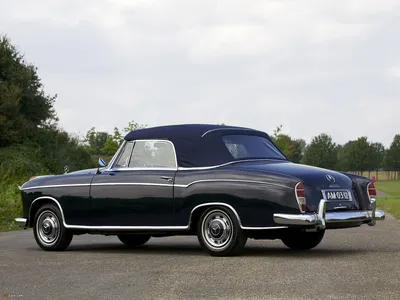 Обои Mercedes-Benz S-Class Cabriolet (W180/128) 1956–60 (2048x1536) картинки