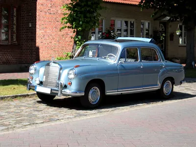 Лучший большой Benz W108 W116 W126 старого S-класса - Mercedes-Benz 220S Sedan W180 II | Фейсбук картинки