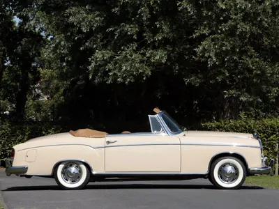 Файл:Mercedes-Benz 220 SE Cabrio Hardtop кремово-красный vl.jpg — Wikimedia Commons картинки