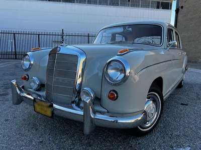 Mercedes-Benz 220 S w180 Ponton — красивое сочетание цветов картинки