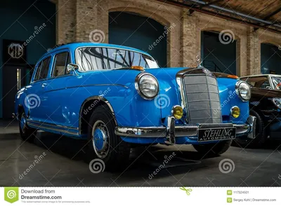 18 изображений Mercedes-Benz 220 S МКПП, 101 л.с., 1957 г. картинки