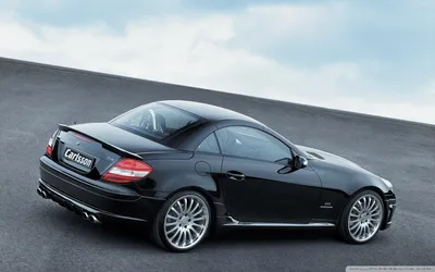 2006 Carlsson CK35 на базе Mercedes Benz SLK 350 Задний угол сверху Ultra HD Обои для рабочего стола для 4K UHD TV: Широкоэкранный \ u0026 UltraWide Desktop \ u0026 Ноутбук: Планшет: Смартфон картинки