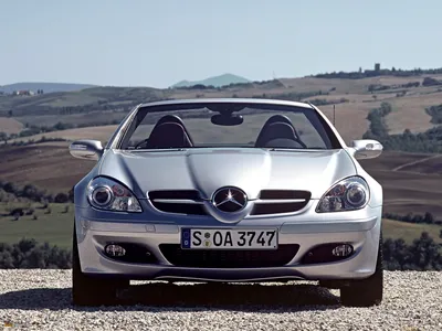 Mercedes-Benz SLK 200 Kompressor (R171) 2004–07 обои (1600x1200) картинки