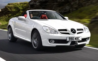 2008 Mercedes-Benz SLK Class (Великобритания) - Обои и картинки на рабочий стол | Автомобильные пиксели картинки