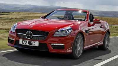 2012 Mercedes-Benz SLK 55 AMG (Великобритания) - Фоновые картинки и обои в HD | Автомобильные пиксели картинки