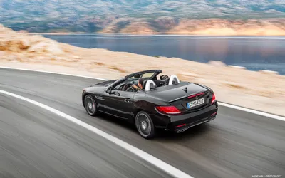 Обои на рабочий стол автомобили Mercedes-Benz SLC класса 4K Ultra HD картинки