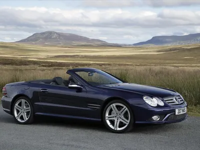 2005 08, Mercedes, Benz, S l, 500, Sports, Package, Uk spec, r230, Sl500, Convertible Обои на рабочий стол картинки