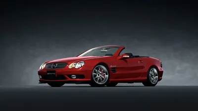 41+] Обои Mercedes SL55 AMG картинки