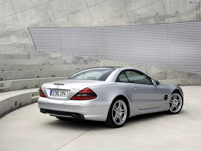 Mercedes-Benz SL 55 AMG Performance Package (R230) 2002–08 обои (2048x1536) картинки