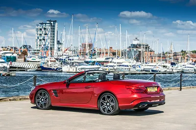 Рабочий стол Hintergrundbilder Mercedes-Benz AMG SL-Class Roadster R231 картинки