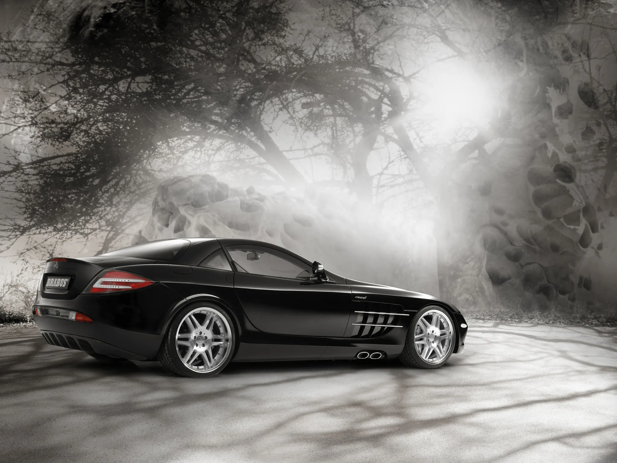 mercedes slr mclaren brabus