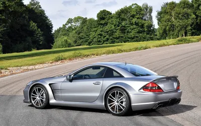 2009 Mercedes-Benz SL 65 AMG Черные обои | SuperCars.net картинки