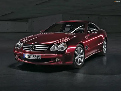 Mercedes-Benz SL 500 (R230) 2005–08 обои (2048x1536) картинки