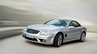 41+] Обои Mercedes SL55 AMG картинки