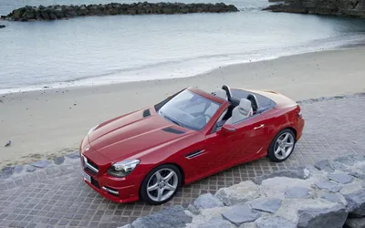 Mercedes-Benz-SLK-Class 2012 Обои для рабочего стола 1366x768 картинки