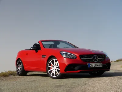 Предварительный просмотр: Mercedes-Benz SLC с почти идеальным откидным верхом | Звезда картинки