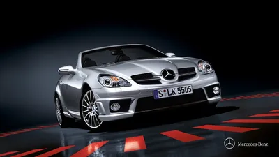 Mercedes Benz SLK родстер автомобиль HD обои 01 Превью | 10wallpaper.com картинки