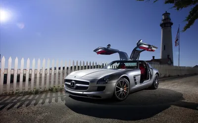 Скачать 2011 mercedes benz sls amg 17 - Автомобили обои- Для мобильного телефона картинки